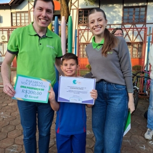 2º lugar: Ryan (4º ano D) – R$ 200,00