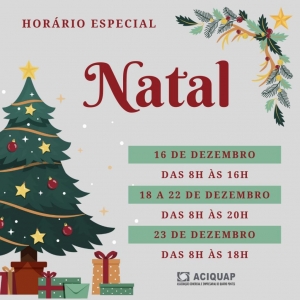 Concurso de Decoração Natalina “Um Natal para recomeçar” segue com